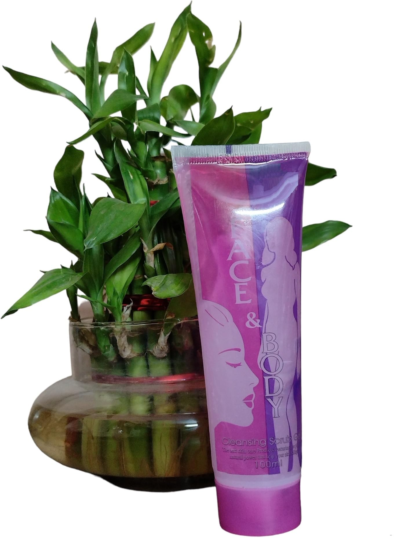 All Skin Types Skin Glow Face & Body Cleansing Scrub Gel | Face & Body Scrub-image-15