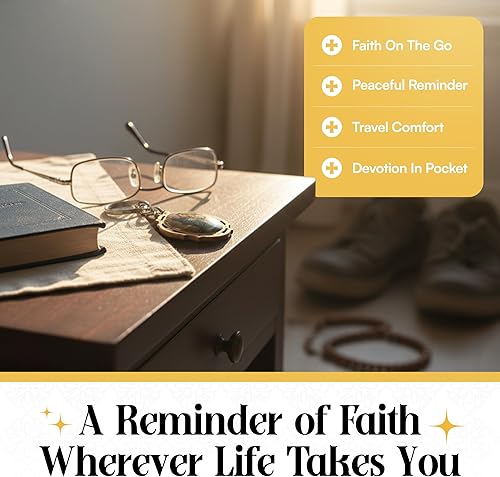 Miniatura 7 de RosaryMart Llavero religioso de madera de olivo para hombres y mujeres Llavero católico Llavero de coche Llavero para recuerdos de fiesta