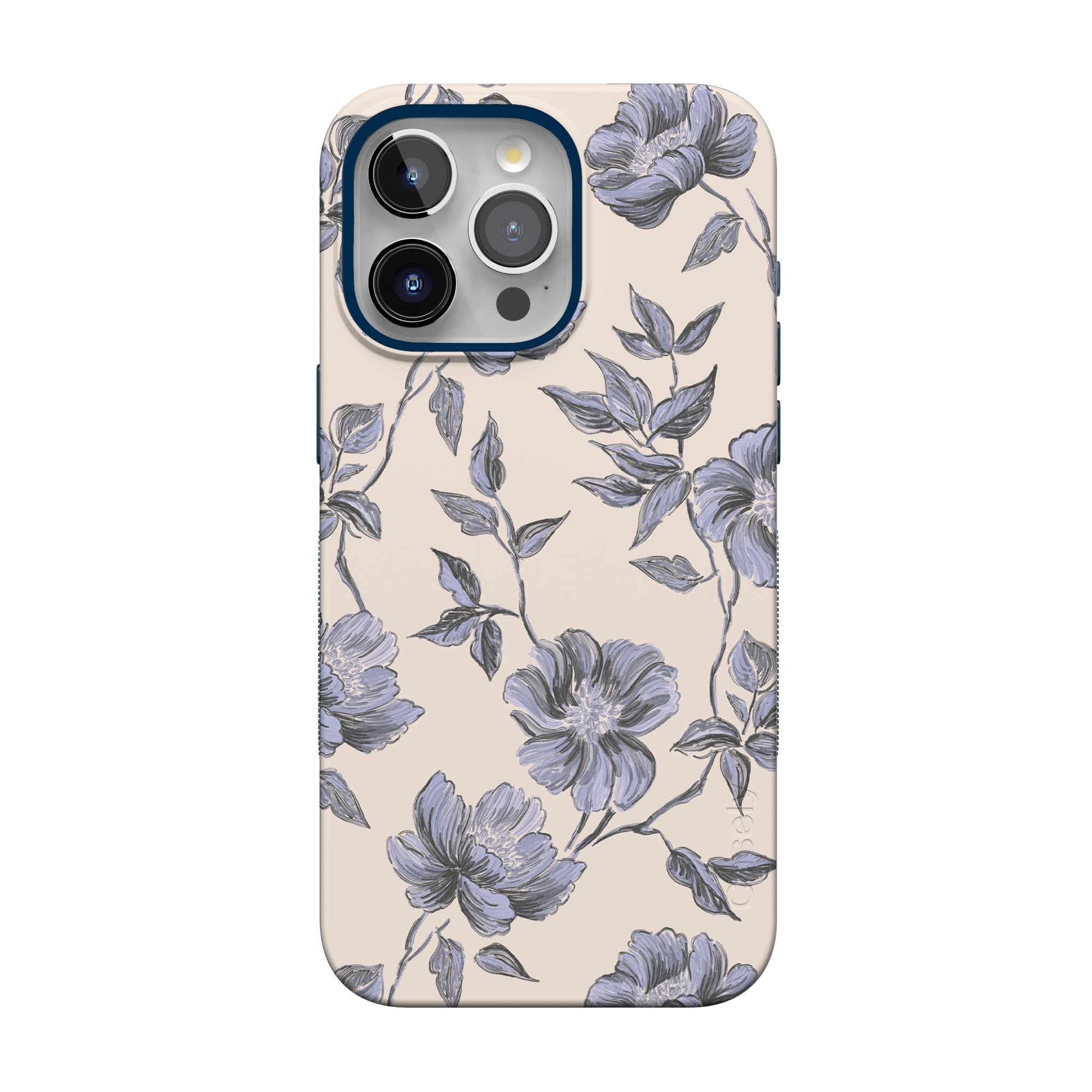 Coque iPhone 15 Pro Max florale vintage iris MagSafe Casely - 8