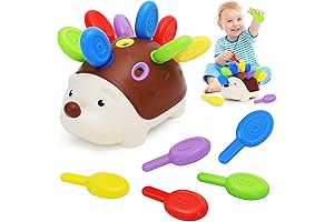 Toddler Montessori Sensory Hedgehog Fine Motor Toy for Ages 1-4