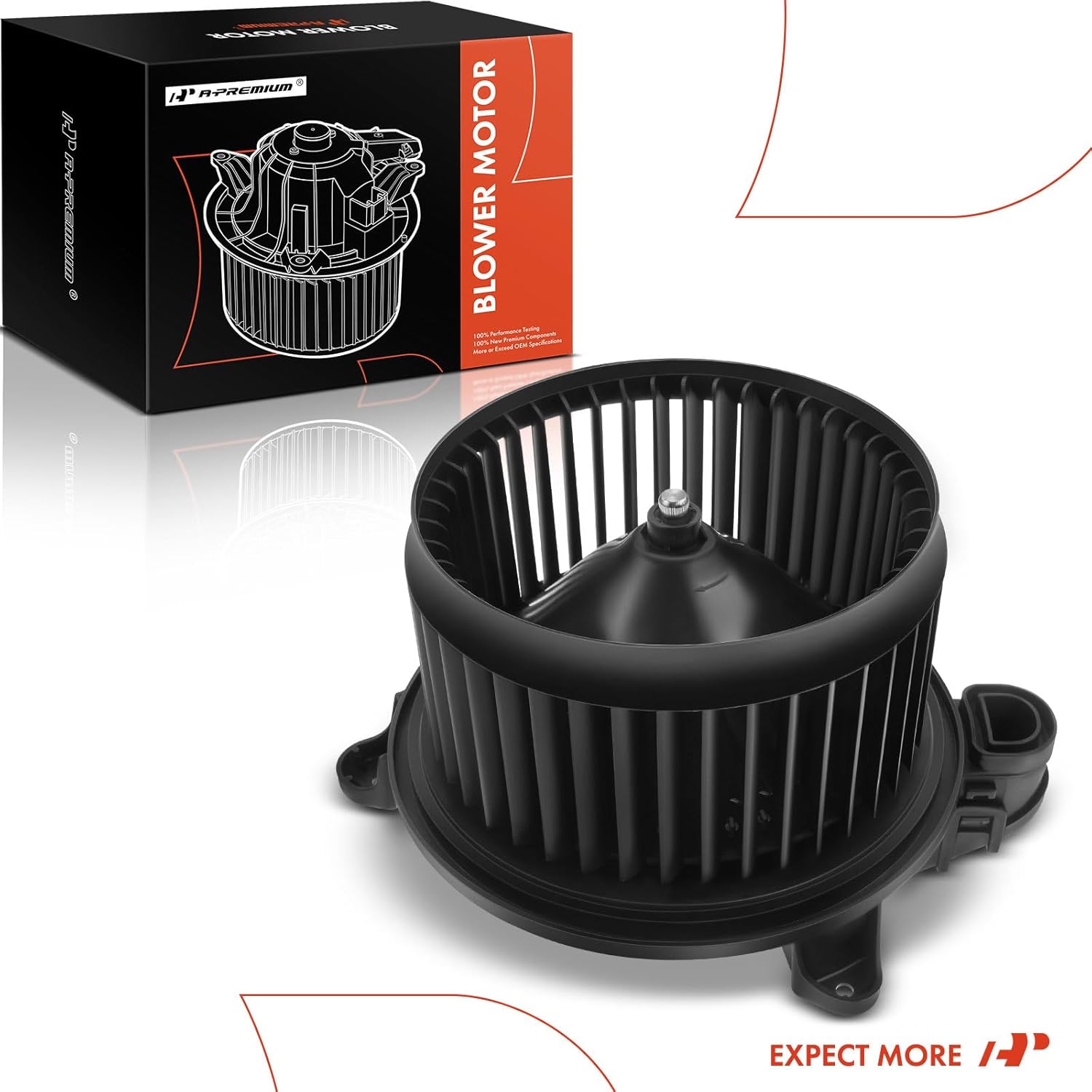 A-Premium Front HVAC Heater Blower Motor Compatible with Ford Fiesta 2011-2019, EcoSport 2018-2022 - Replace# AV1Z19805C