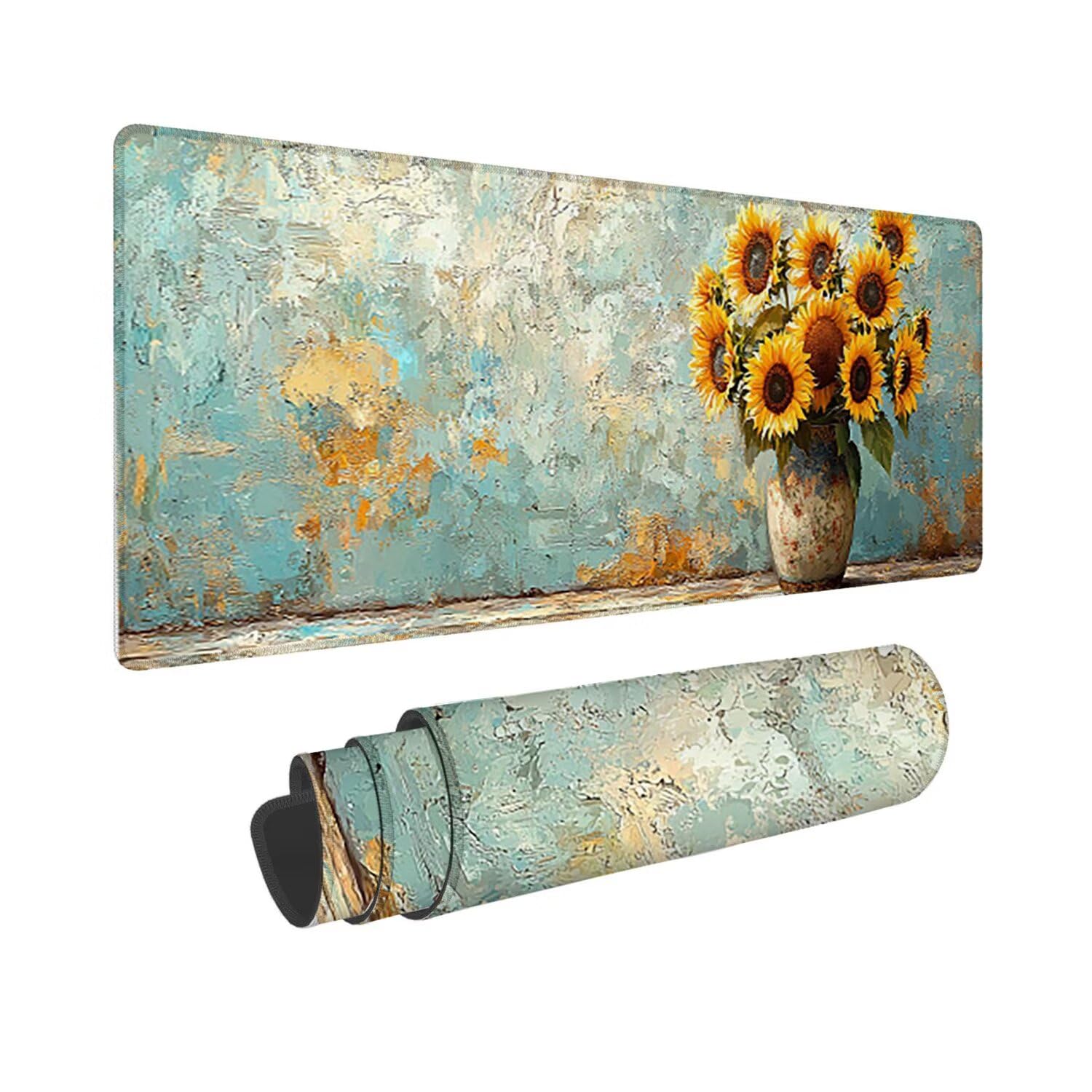 Podkładka pod mysz do gier, 1400 x 600 mm XXL Podkładka pod mysz do gier, duża, antypoślizgowa, wodoodporna, iExtended długa podkładka pod mysz do klawiatury XXL, akcesoria biurowe, dla graczy