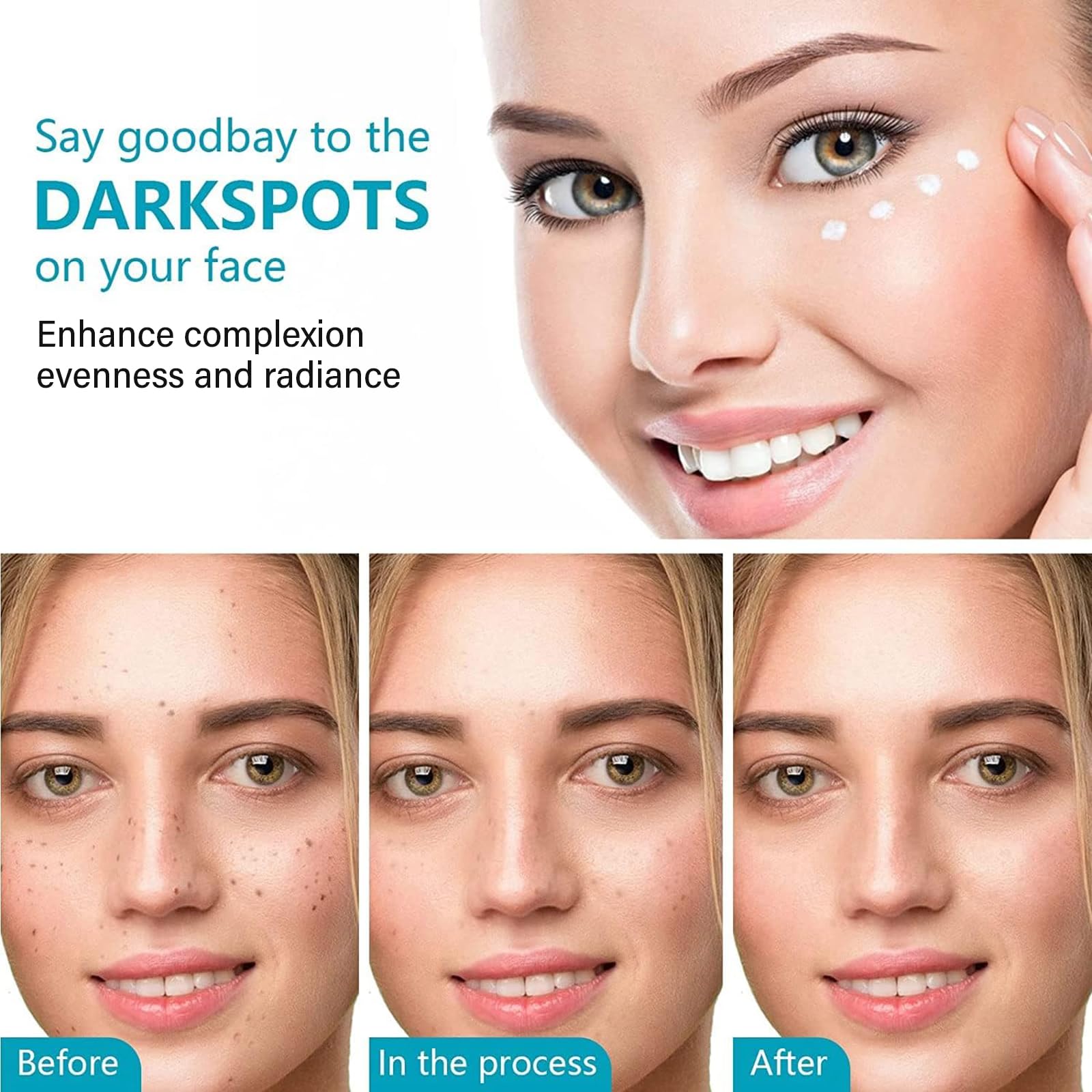 Dark Spot Remover for Face and Body -50ml Skin Tone Enhancing & Moisturizing Cream for Face & Body - Image 3