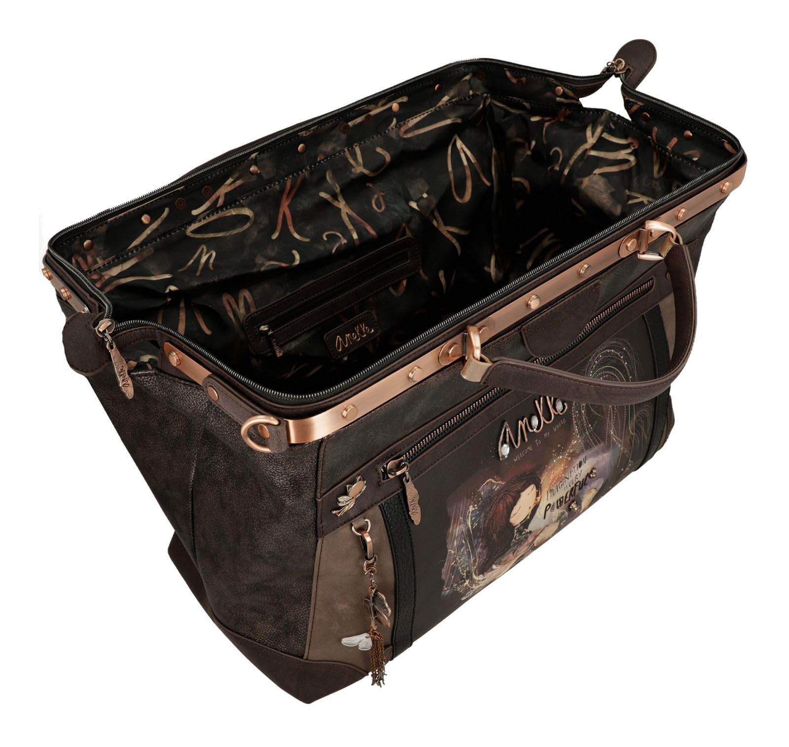 Sac de Voyage Dreamverse - Bandoulière - Dimensions : 49/30/22 cm - Accessoires et Accessoires pour Femme, Divers