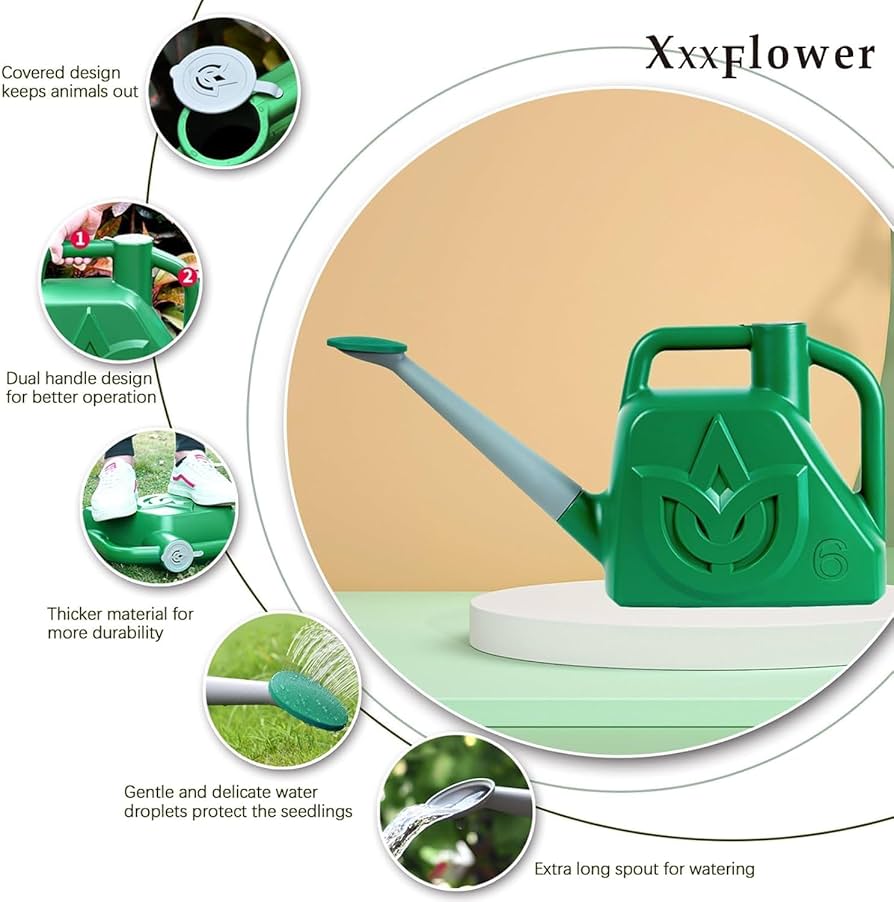 散水・水栓・水周り SRL / P-WATERING CAN Amazon.com : XXXFLOWER 1.5 Gallon Green Watering Can Outdoor
