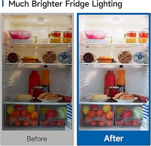 Miniatura 4 de SHINESTAR Bombilla para refrigerador, bombillas de electrodomésticos de 40 W para refrigerador, luz diurna de 5000 K, bombilla LED A15 impermeable,