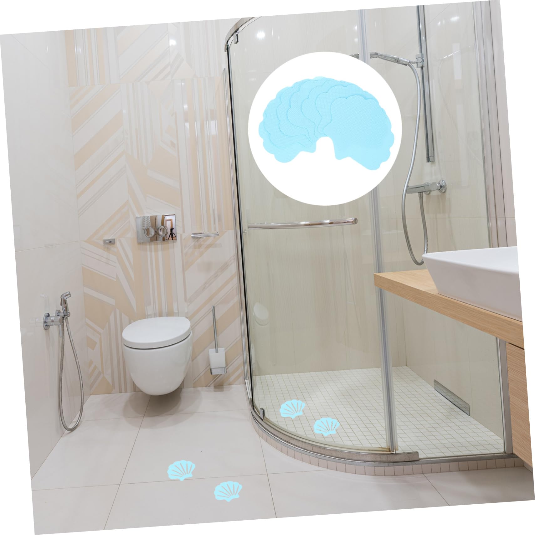 Ciieeo 90 Uds Pegatinas Antideslizantes para Bañera Tira Antideslizante para Baño Pegatinas De Seguridad para Bañera Tira Antideslizante para Ducha Pegatina para Bañera Tiras para