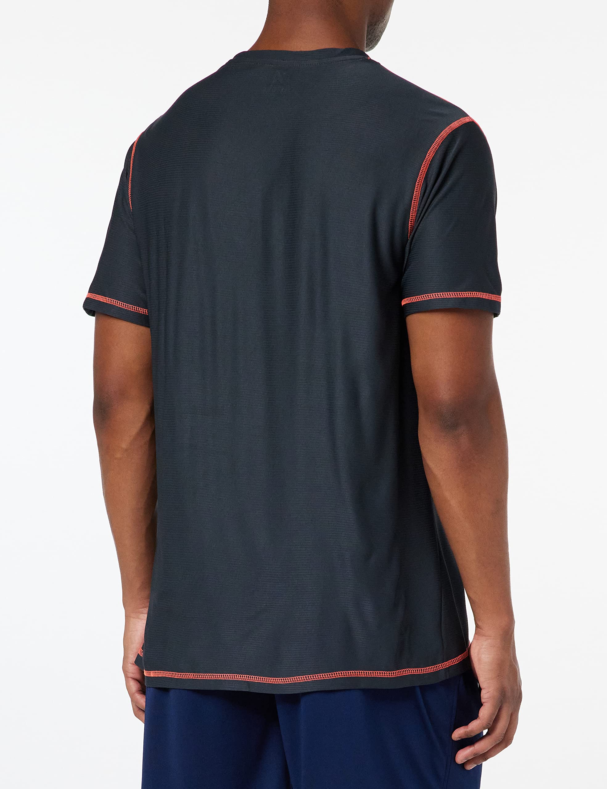 ASIOKA 182/17 Koszulka techniczna kombinowana Unisex dla dorosłych, XL, Marengo/pomarańczowy