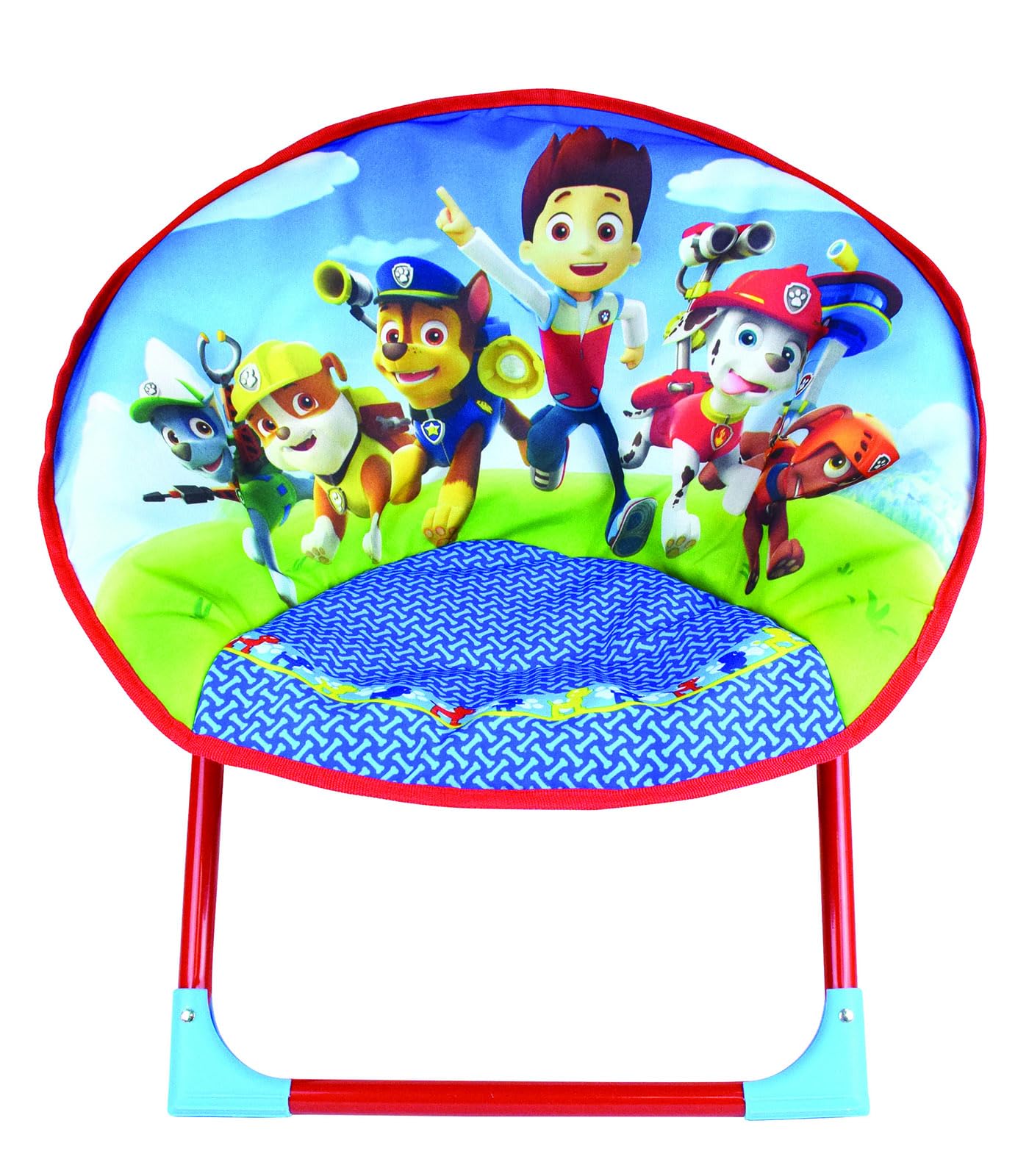 BABYLO Paw Patrol Moon Chair Ultraleichter Klappstuhl für Kinder Indoor und Outdoor Sessel