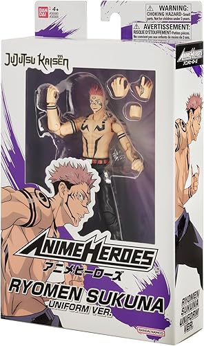 Miniatura 7 de ANIME HEROES - Jujutsu Kaisen - Ryomen Sukuna Uniform Ver. Figura de acción