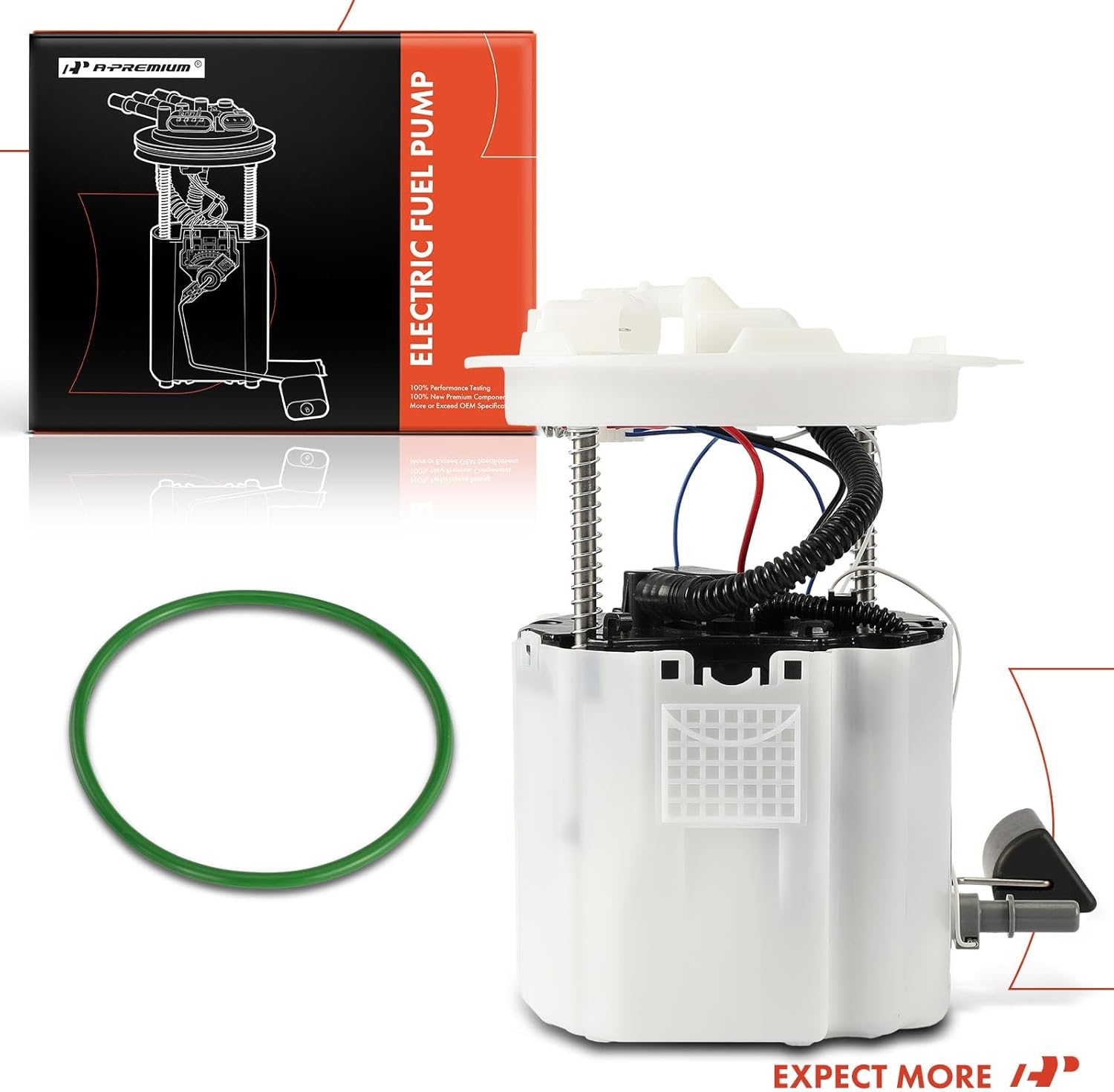 A-Premium Electric Fuel Pump Module Assembly with Sending Unit Compatible with Chevrolet Camaro 2010 2011 2012 2013 2014 2015 V6 3.6L Gas, Right Side, Replace# 13592337, 19208721