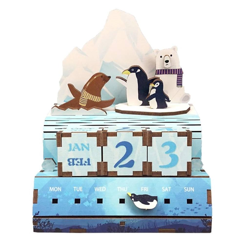 万年木工カレンダー マイホーム 万年カレンダー カレンダー JJ木工房 通販