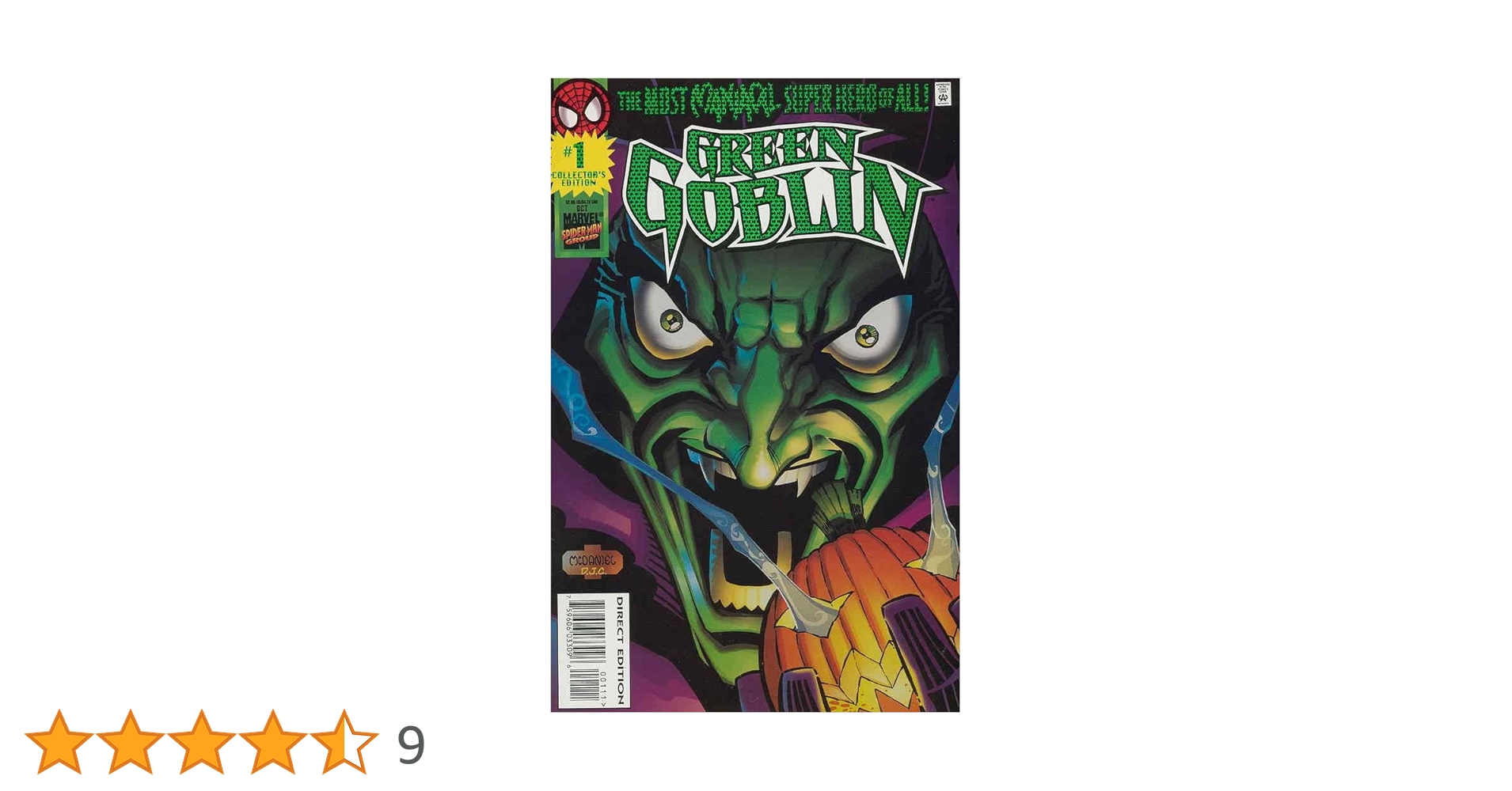 アメコミ・英語　グリーン・ゴブリン GREEN GOBLIN Amazon.co.jp: Trends International マーベルコミックス