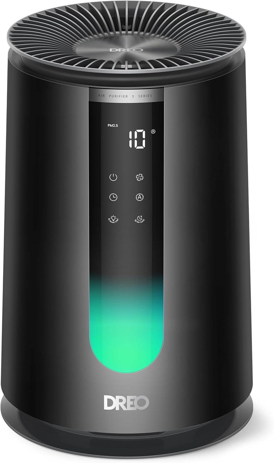 DREO Air Purifier for Home Bedroom Up to 856ft², 3-in-1 TurboPure HEPA Filters, 18 dB, LED AQI Display, PM2.5 Sensor, 4 Modes, 4 Speeds, AHAM VERIFIDE, Aroma Pad, Timer, Air Purifiers 338(DR-HAP008)