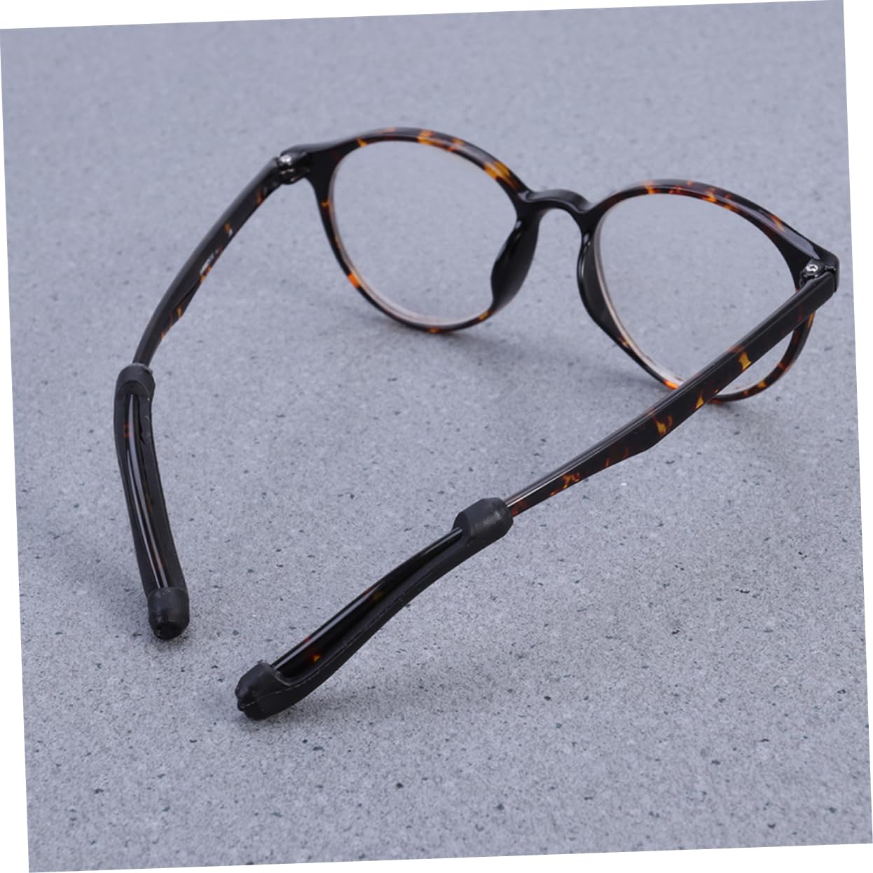 FRCOLOR 6 Pairs Silicone Sleeve Lightweight Glasses Leg Running Glasses Leg Eyeglass Kit Anti-Slip Kit Glasses Legs Non-Slip Cover Anti Silicone Ear Hook Kit