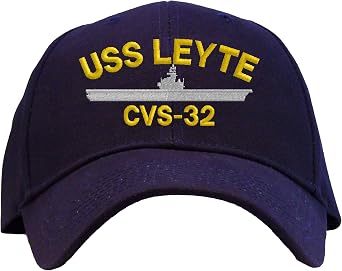 USS Leyte CVS-32 Embroidered Pro Sport Baseball Cap