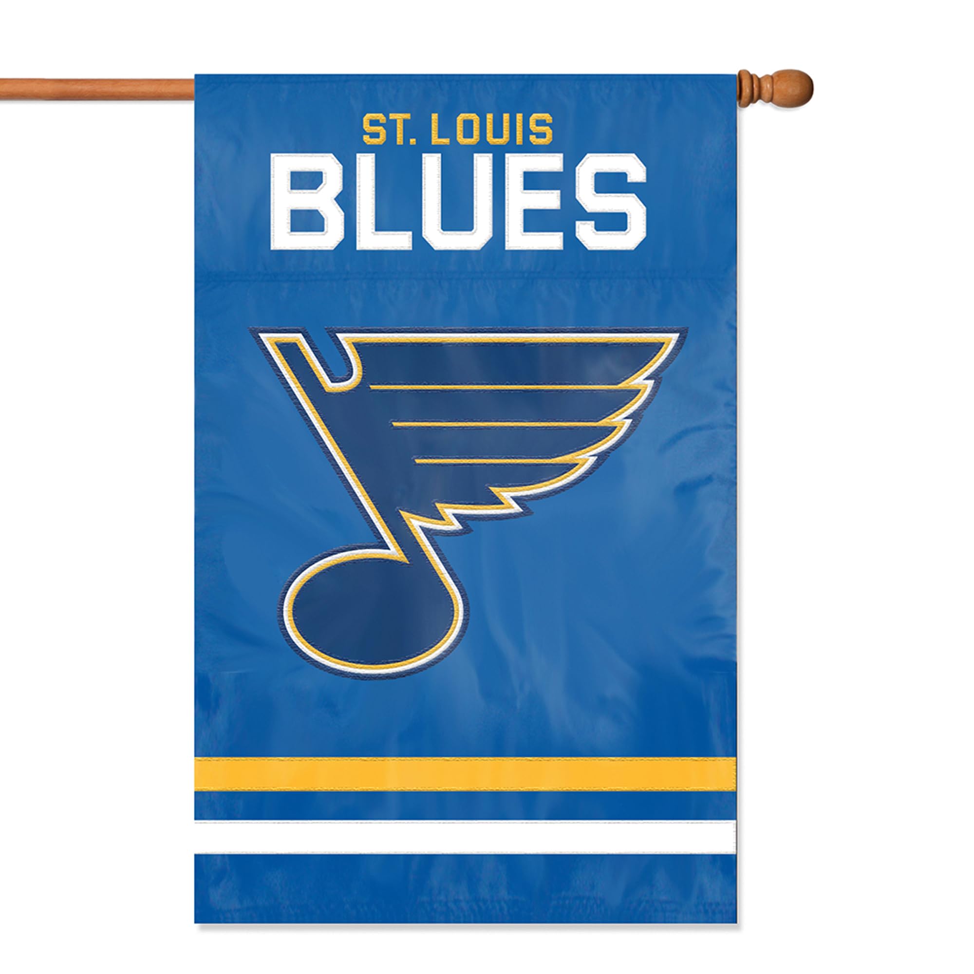 Party Animal NHL Team Flag, Double-Sided, St. Louis Blues