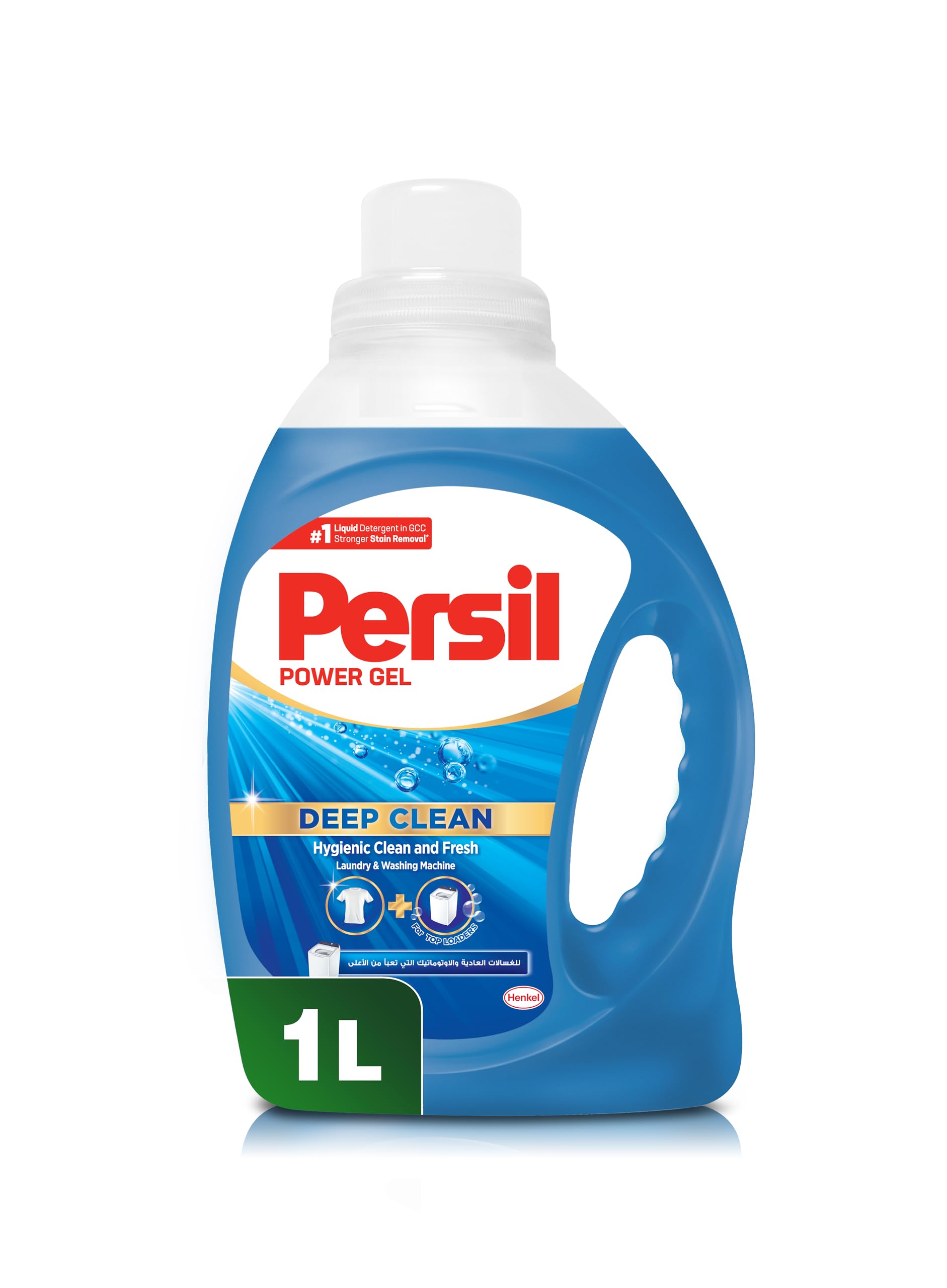 Power Gel Liquid Laundry Detergent, With Deep Clean Technology,For Top Loading Washing Machines 1L