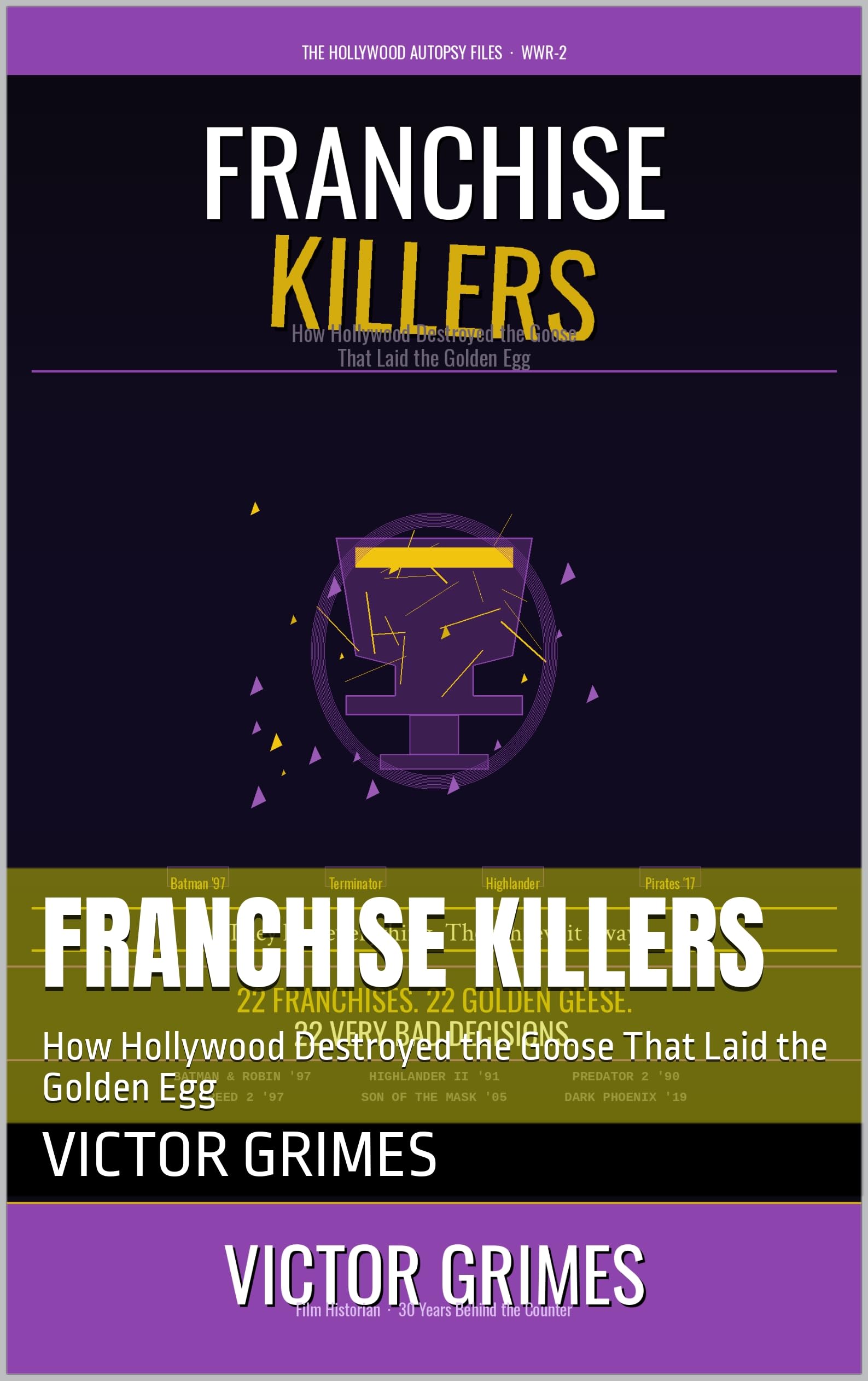 Franchise Killers livre sur le cinema hollywoodien et les coulisses des sagas