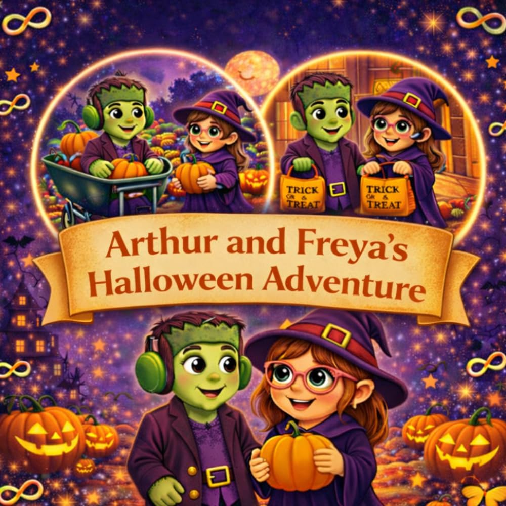 Arthur and Freya's Halloween Adventure: A tale of acceptance, kindness and spooky fun (Arthur and Freya's Adventures)