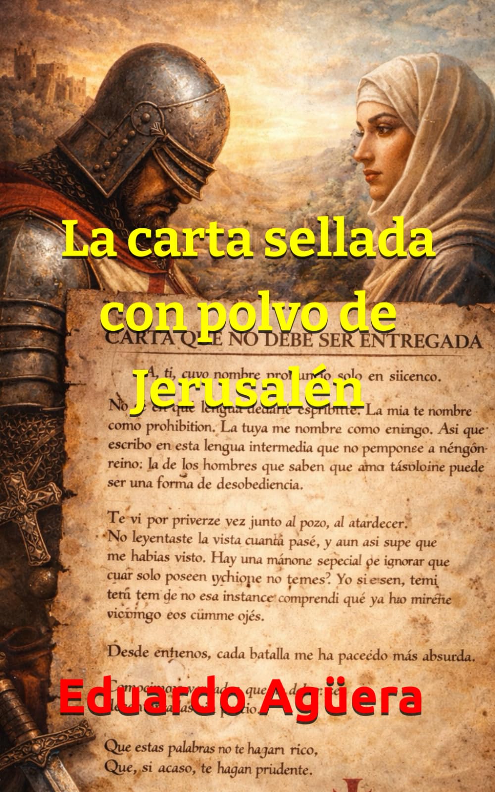 La carta sellada con polvo de Jerusalén: Novela de Tierra Santa. Aventuras, acción y batallas épicas. (Grandes novelas del autor)