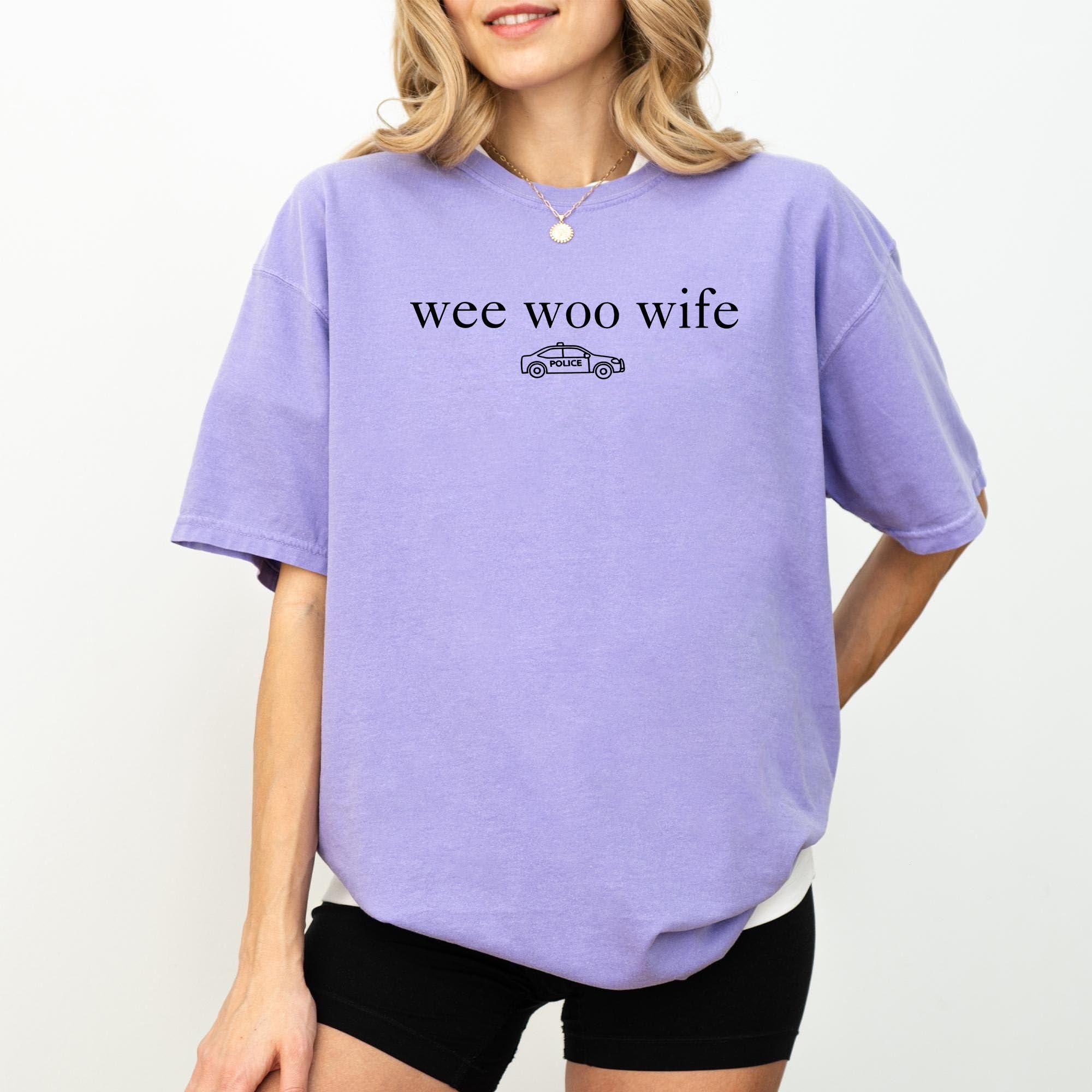 Comfort Colors Police Wife Shirt – &hellip;