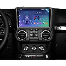 10" Android 13 Head Unit for Jeep Wrangler JK 2007-2016 | 2+64GB/4+64GB, Carplay Android Auto, GPS Bluetooth FM SWC + Camera