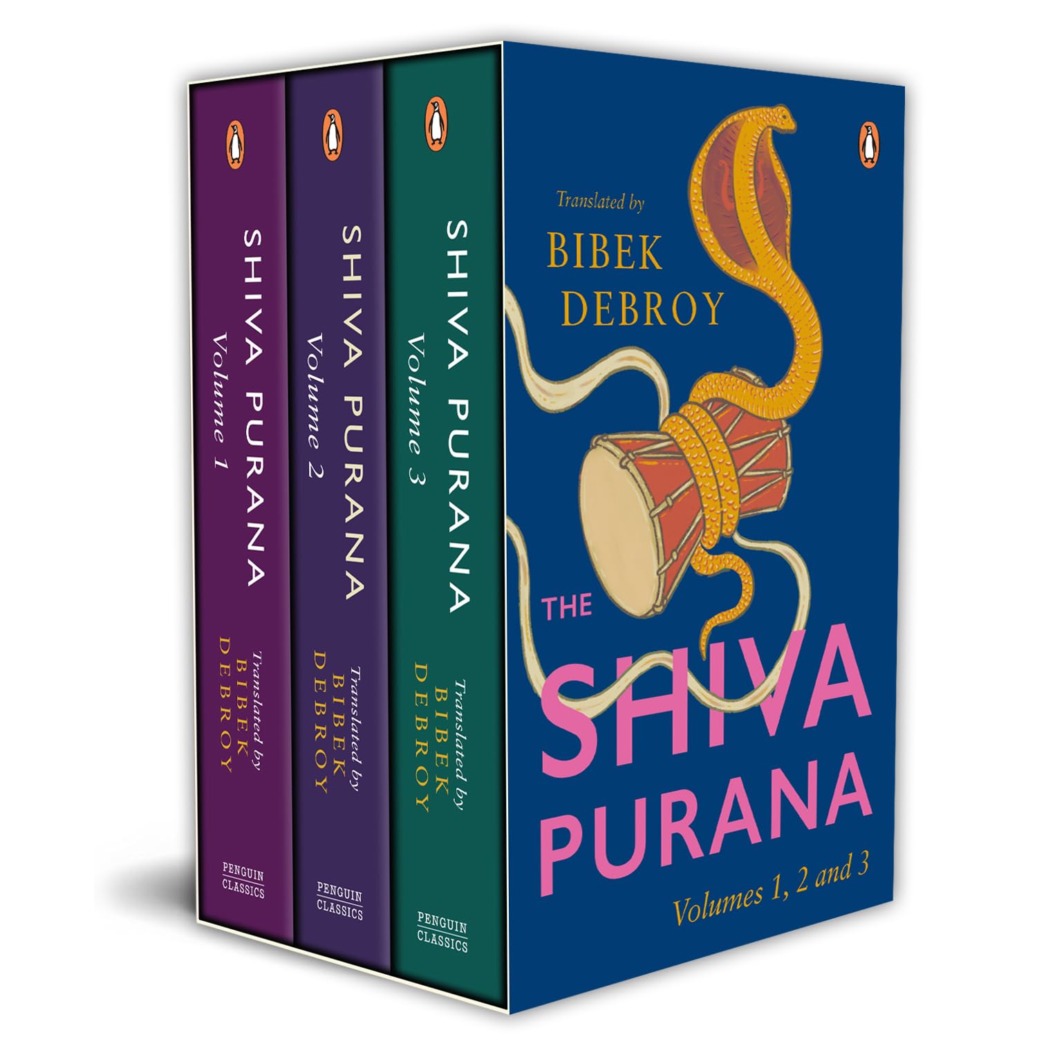 Shiva Purana: A Collectible Boxset of Volumes 1, 2 and 3 by Bibek Debroy: Hindu Mythology, Sacred Hindu Texts, Indian Philosophy & Spiritual Classics