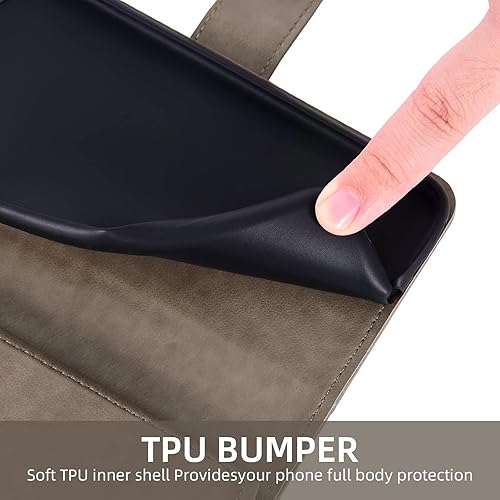 Miniatura 8 de Asuwish Funda para teléfono Motorola Edge + Plus 2023Edge 40 Pro 5GMoto X40 con protector de pantalla de vidrio templado y tarjetero de cuero con