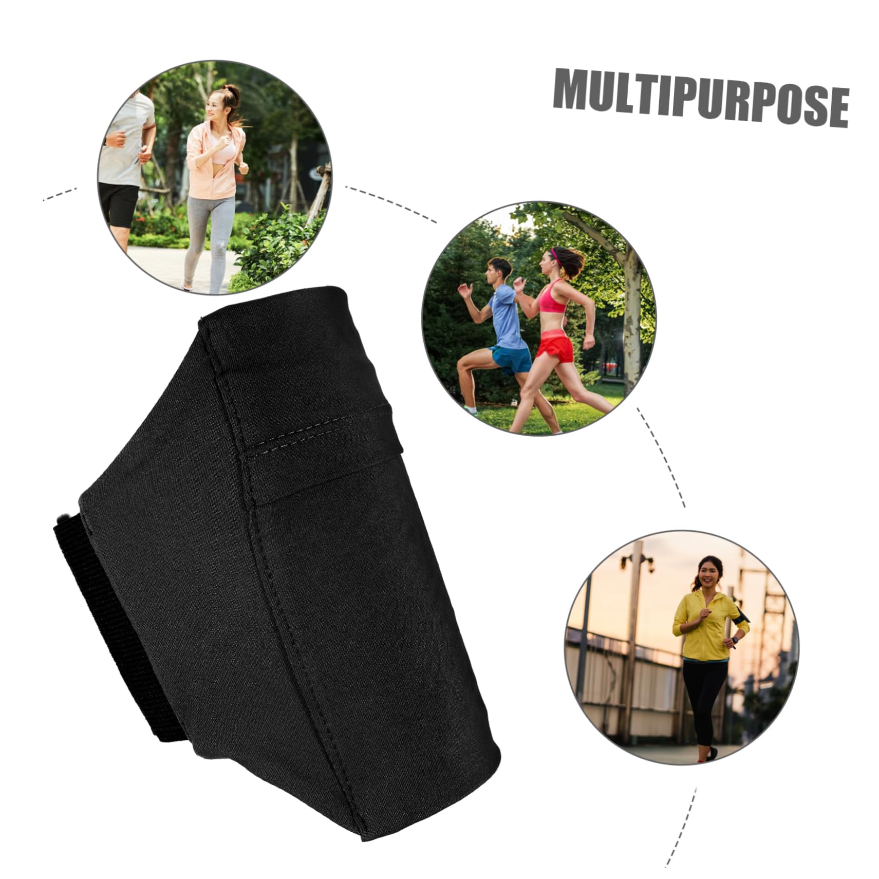 Toyvian 3 Series Bolsa De Teléfono Móvil Correr Y Actividades Resistente 2 Piezas X 3