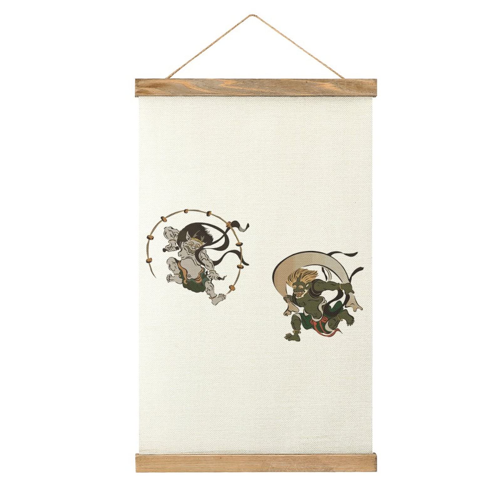 風神雷神壁掛け