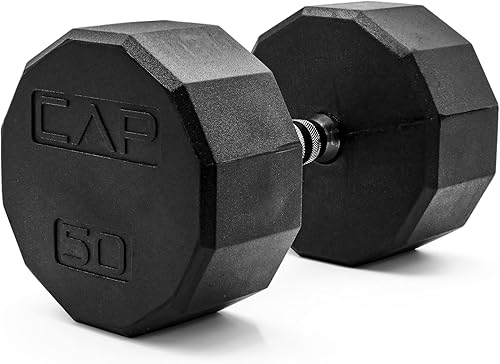 Miniatura 26 de CAP Barbell Coated Hex Dumbbell Weight - Single | 10-120 lbs | Multiple Options