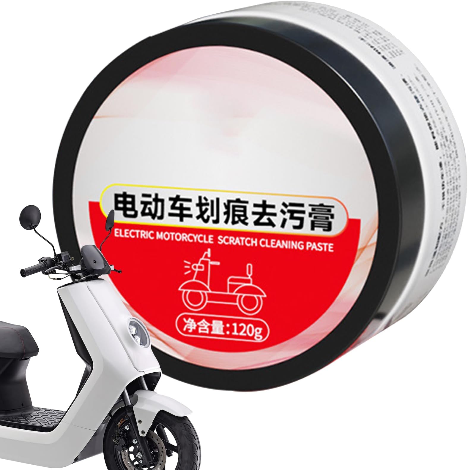 – Scratch Remover for Vehicles,120g Maintenance Paste - Car Paint Scratch Remover,for Automotive SUV Bike Motorcycle Detailing Wheel Trim Rim Chrome Tire Exterior