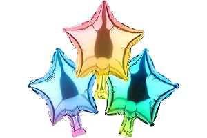 50pcs Star Foil Balloons for Party Decorations