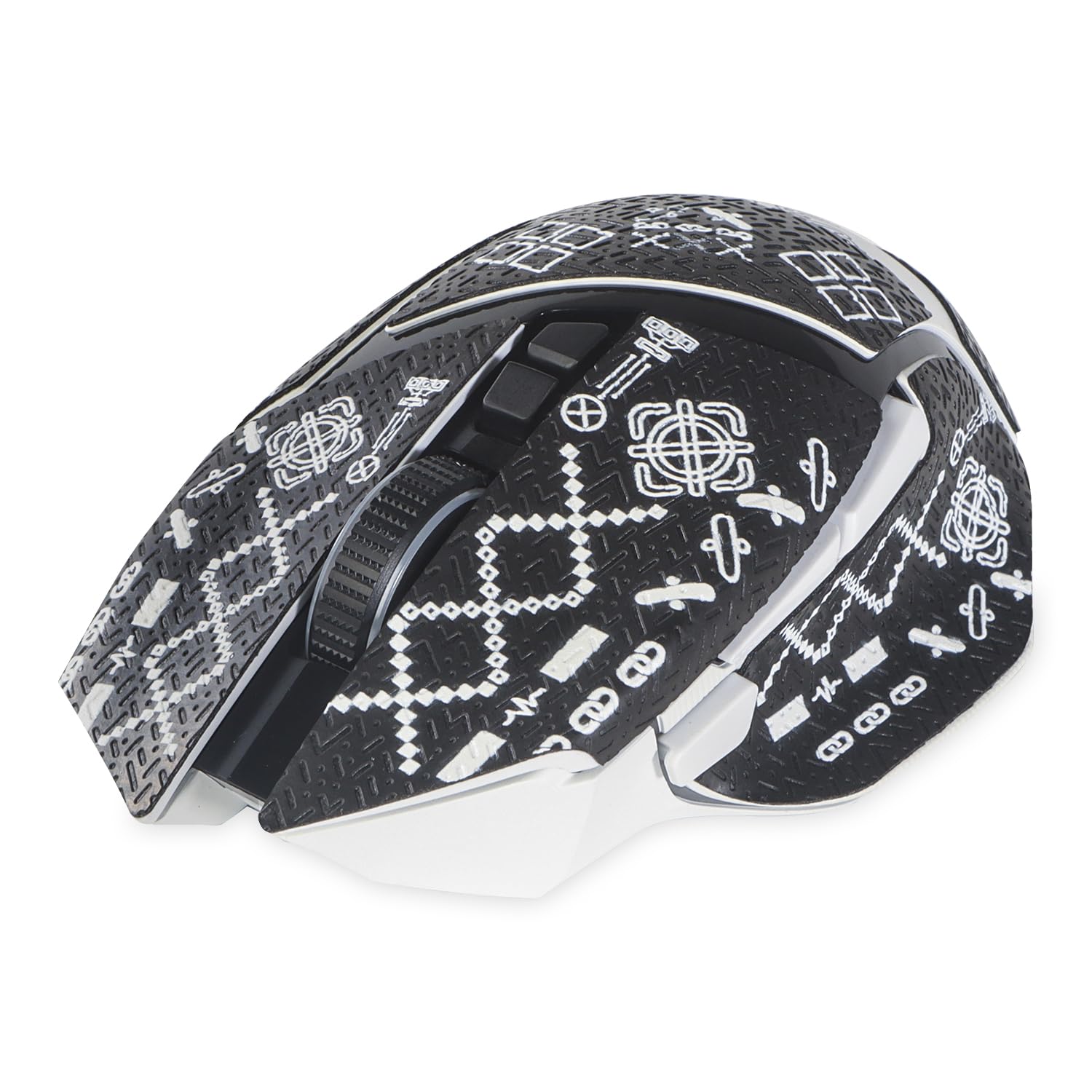 immoenuc Mouse Grip Tape Stickers for Razer Basilisk V3 / Basilisk V3 Pro Mouse Anti Slip Skin Self-Adhesive,Pre-Cut,Sweat-Resistant Game Mice