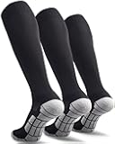 CWVLC Soccer Socks (1/3/5 pairs) Team Sport Knee High Socks for Adult Youth Kids