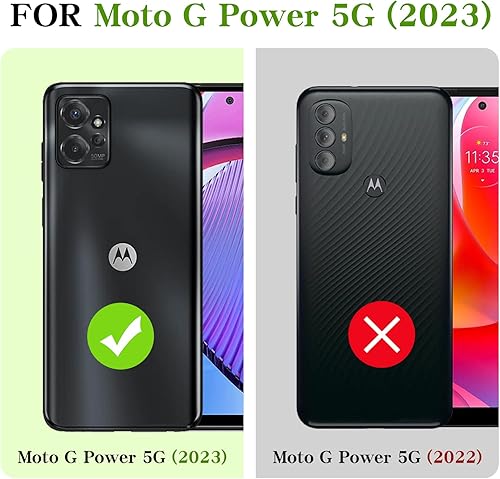 Miniatura 2 de Funda para teléfono Motorola Moto G Power 2023 5G para mujer, diseño de leopardo, de lujo, de silicona, dorado, a prueba de golpes, cubierta trasera