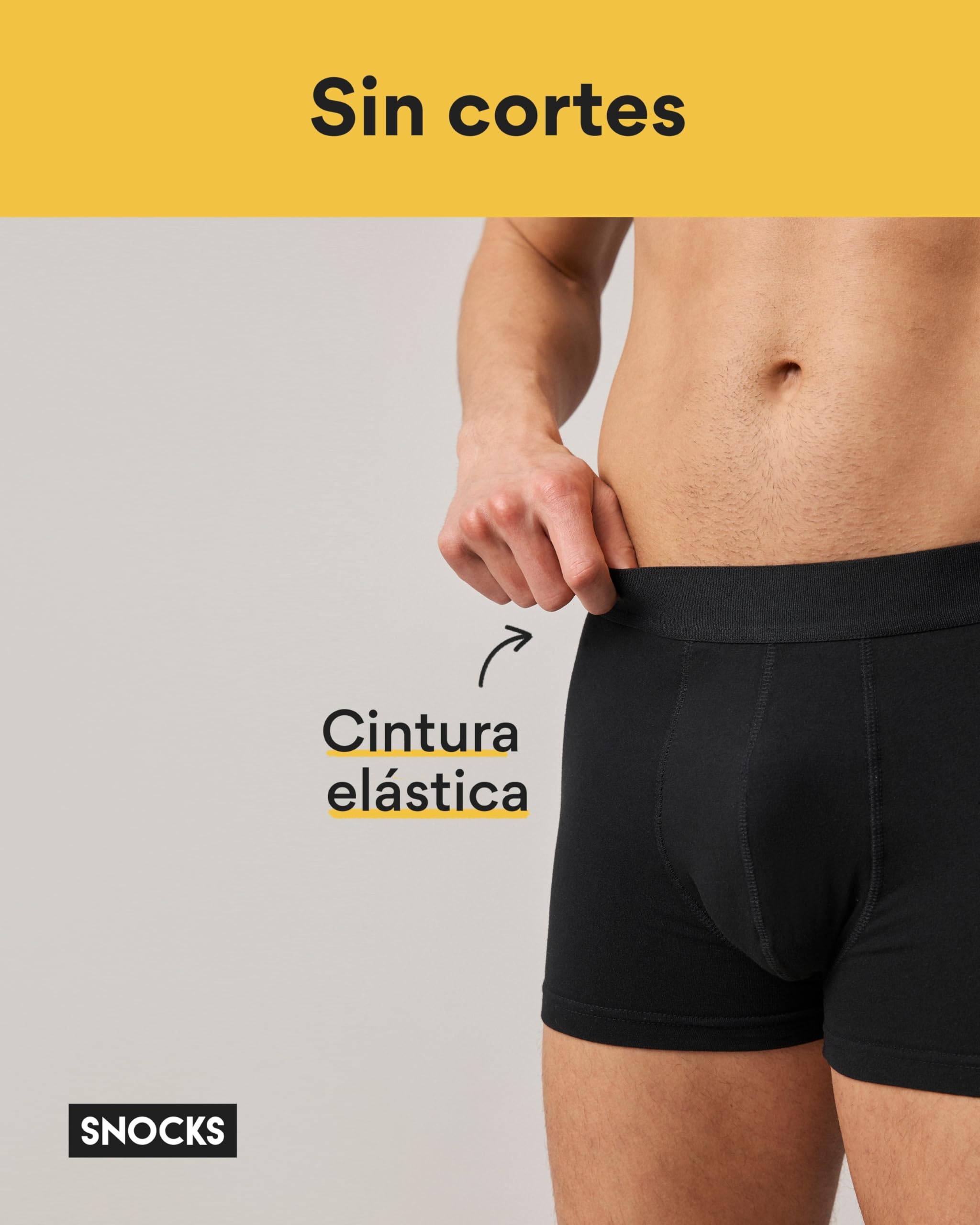 Snocks Calzoncillo Bóxer Hombre