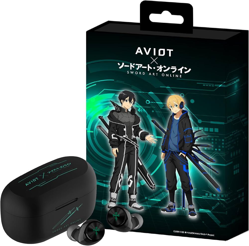 AVIOT ソードアート・オンライン ワイヤレスイヤホン Amazon.co.jp: AVIOT ソードアート・オンライン コラボ