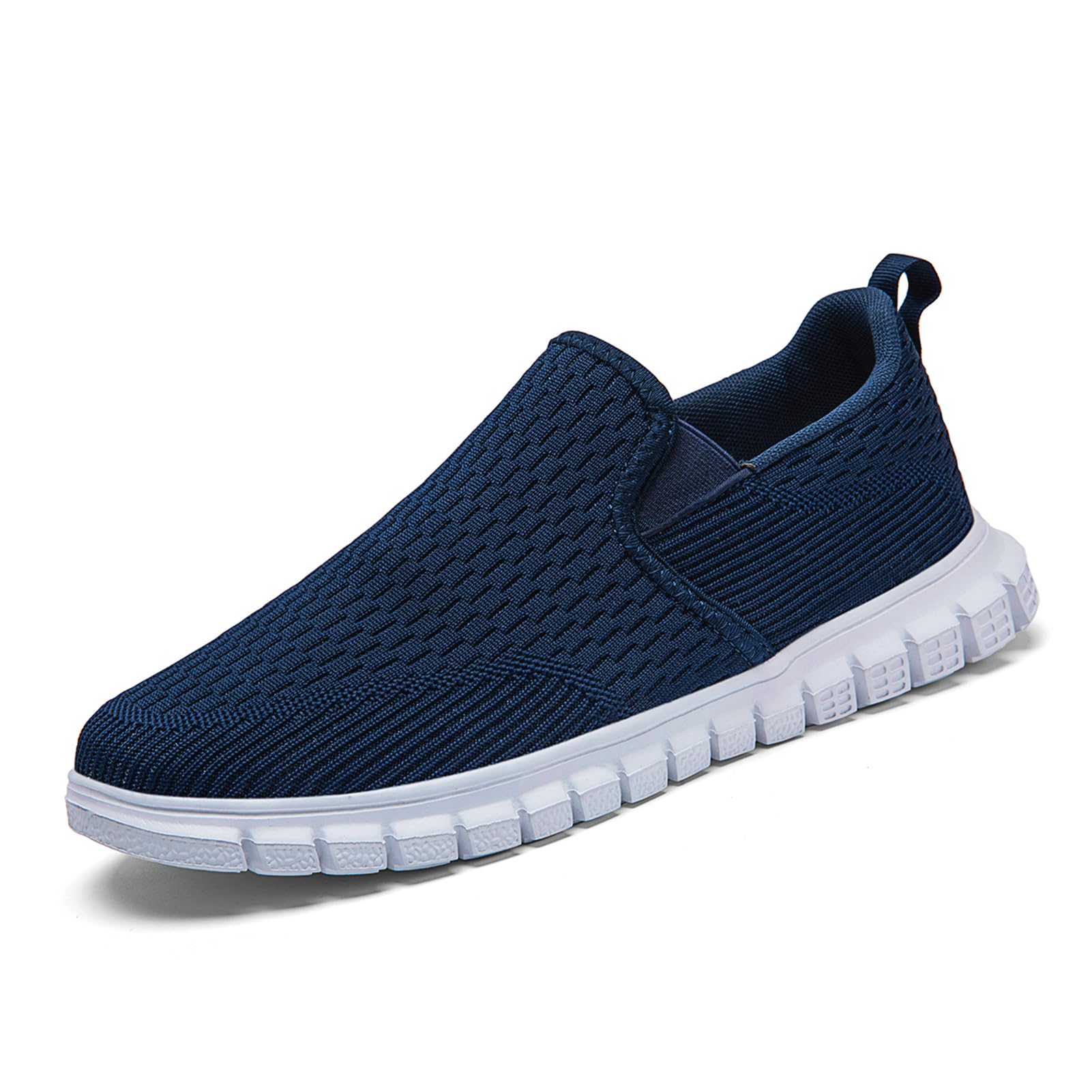 VLHGCG Herren Sneaker Slip-On - Atmungsaktive Leichtgewicht Freizeitschuhe mit Antirutschsohle, Bürotaugliche & Reisefreundliche Herren Sommerschuhe Bequem