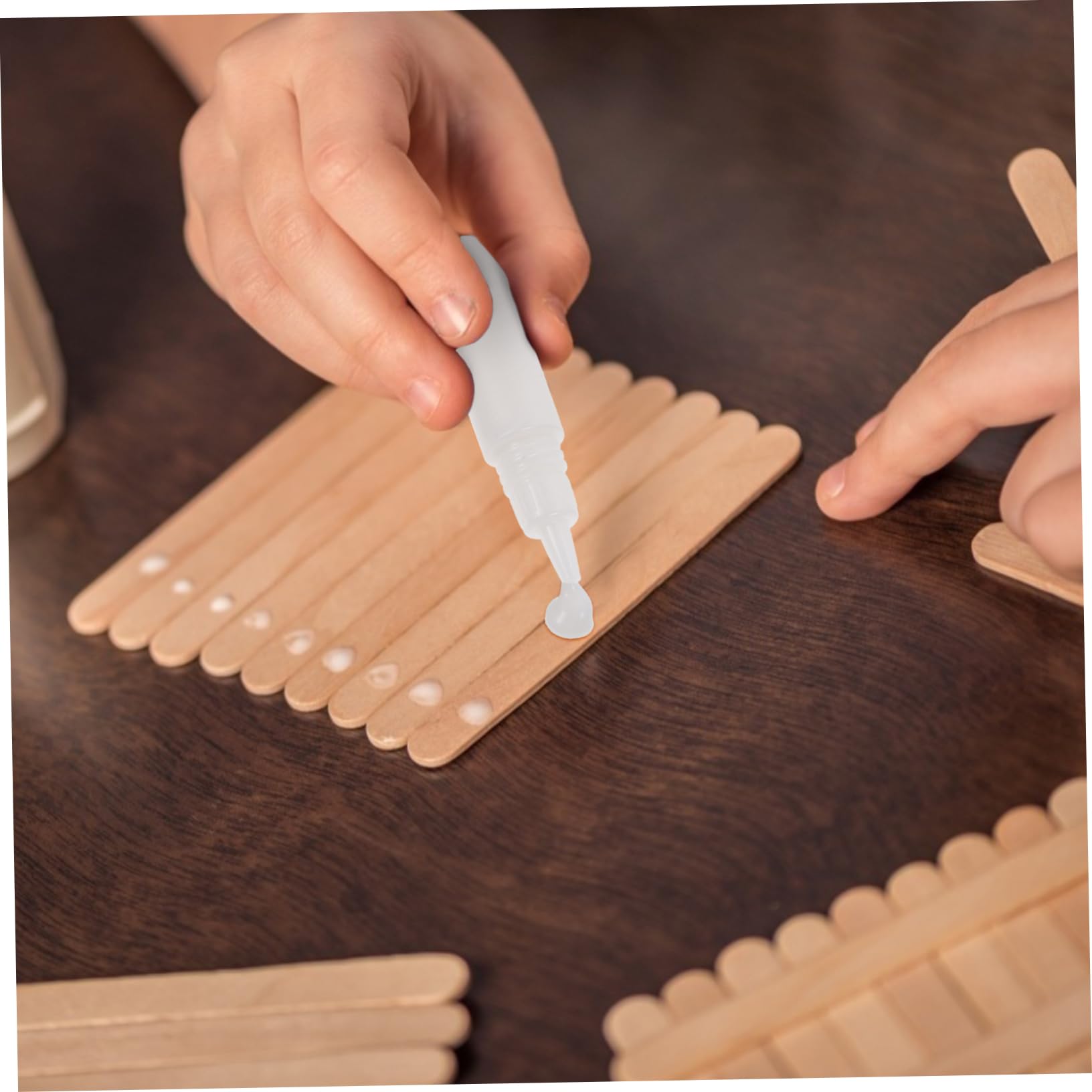 Pegamento Líquido para Manualidades DIY white 6ml, 50 Piezas
