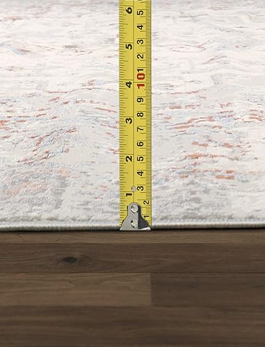 Miniatura 6 de Pasargad Home Turkish Efes Design MultiL. Blue Area Rug for Living Room, Bedroom, Home Dining- 5' 0" X 8' 0"