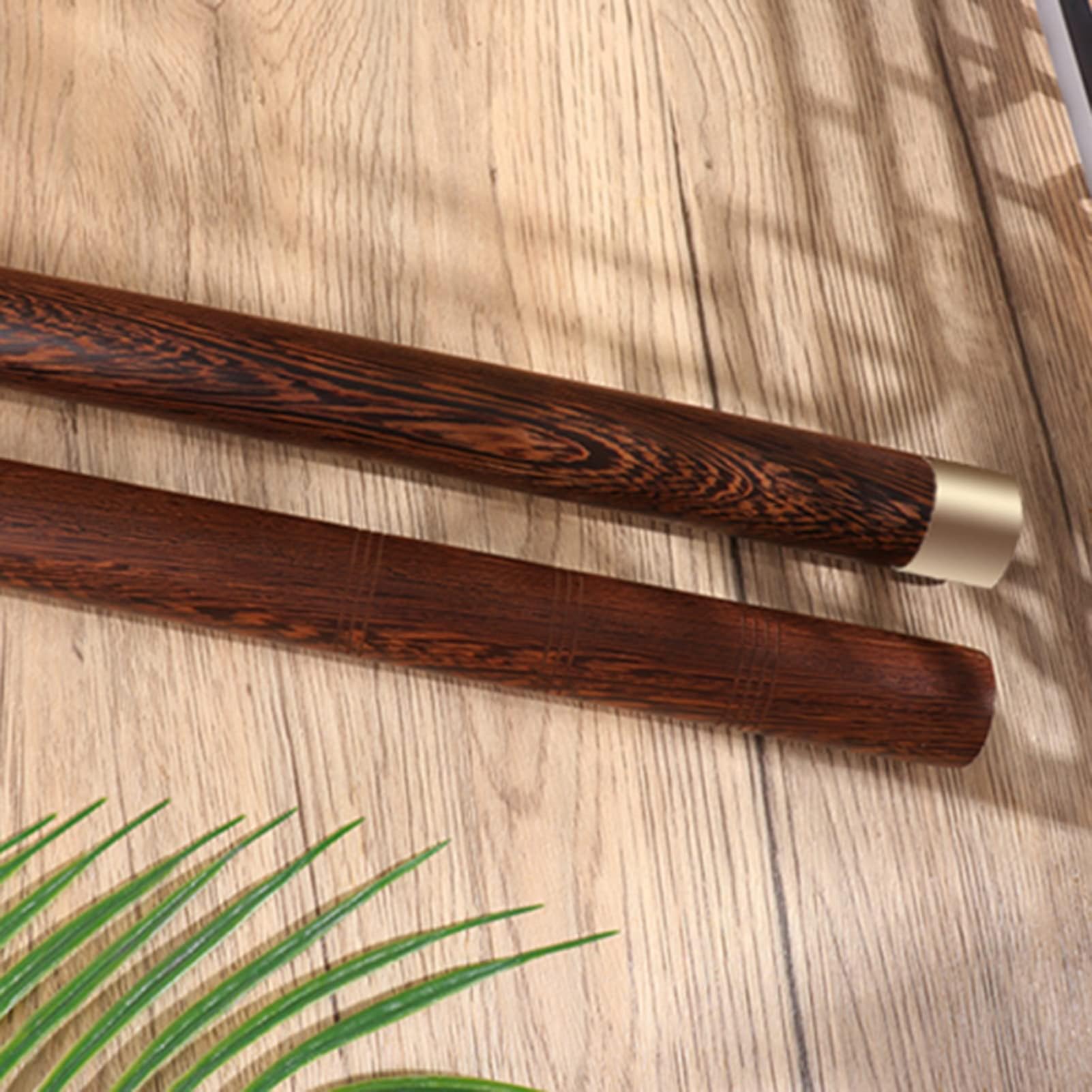SenhE Bâton de Fitness Tai Chi, Règle de Tai Chi en Bois, Bâton de Posture Martiale Qigong Portable, Bâton de Taiji Kungfu Bang équipement d'exercice Lent
