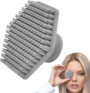 Silicone Face Scrubber Polisher Soft Handheld Waterproof Facial Cleansing | Facial Scrubber Silicone Facial Polisher Deep Cleaning Soft Handle Face Skincare for Women Men Sensitive Skin Delicate S