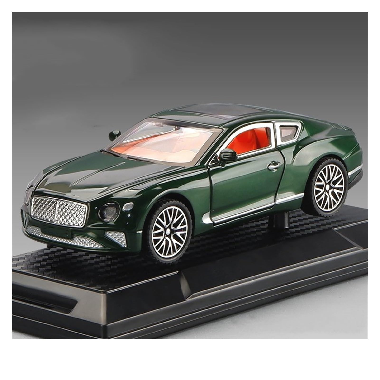 Btwodian Scale Model Car 1:32 For Bentley For Continental For GT Alloy Metal Diecast Model Car Collections(Green)