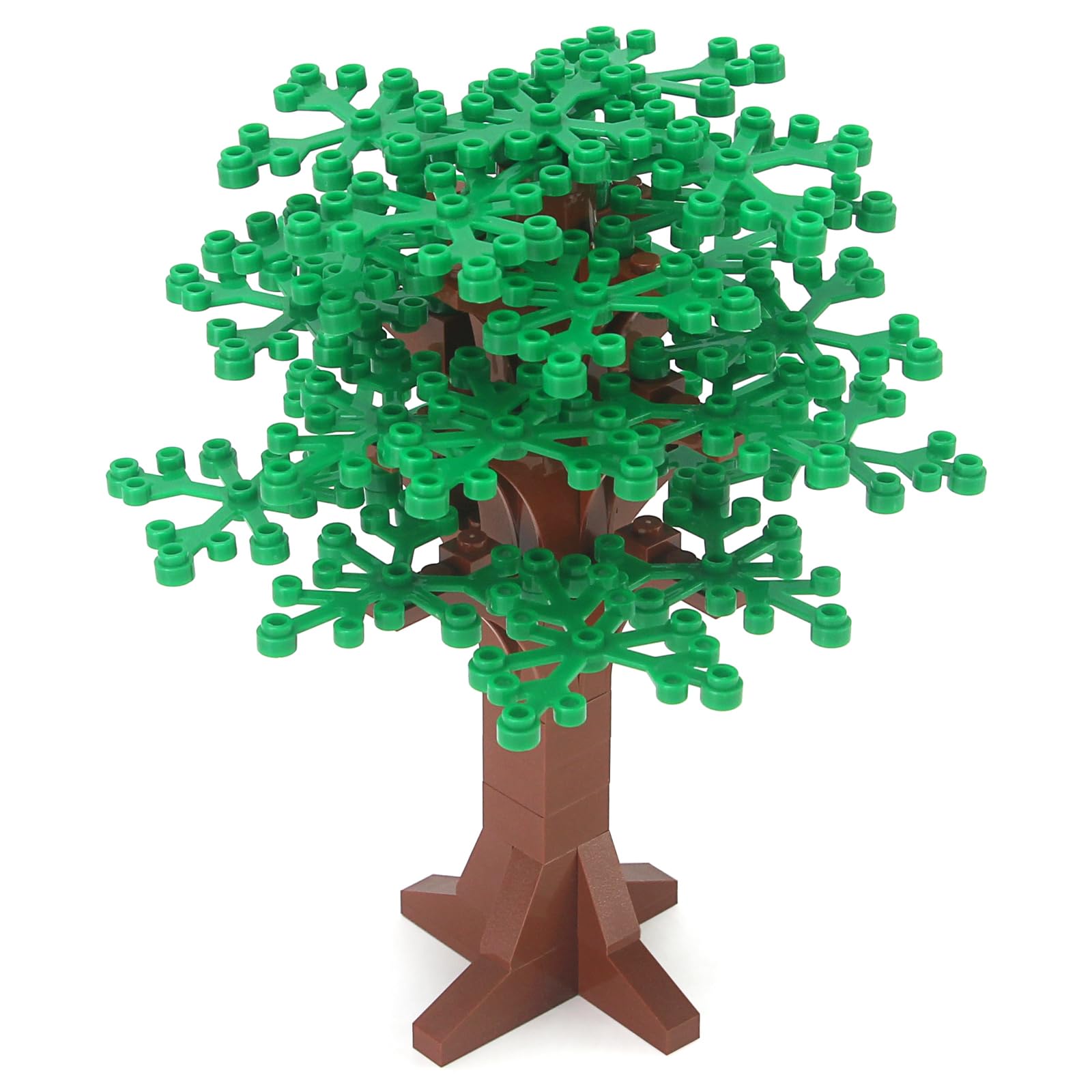 Feleph Set di Costruzioni da Giungla Foresta Pluviale Giardino con 2 Piastre di Base, Piante Alberi Animali Fiori Cespugli Kit di Giocattoli Compatibile con Le Principali Marche