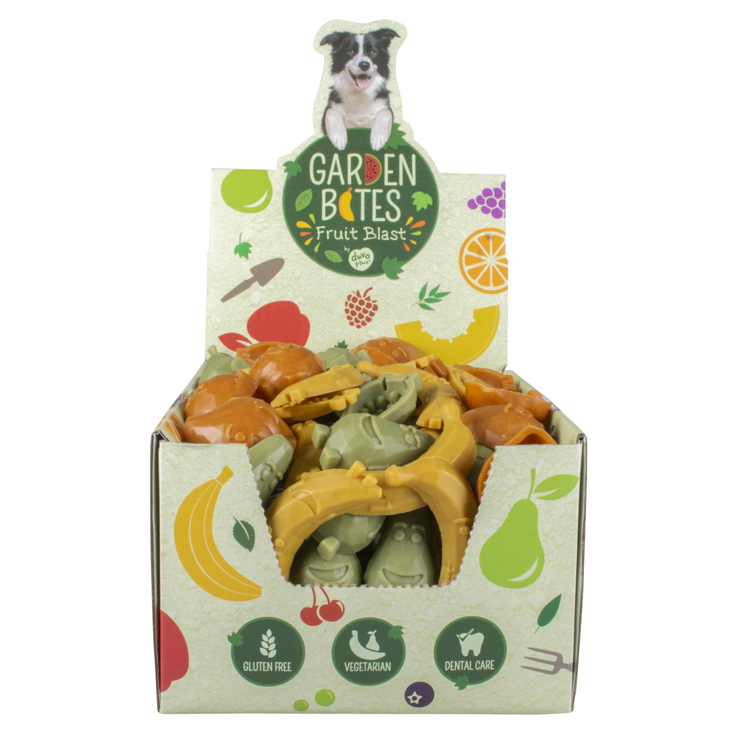 Duvoplus Garden Bites Fruity Friends Medium 60 Pack