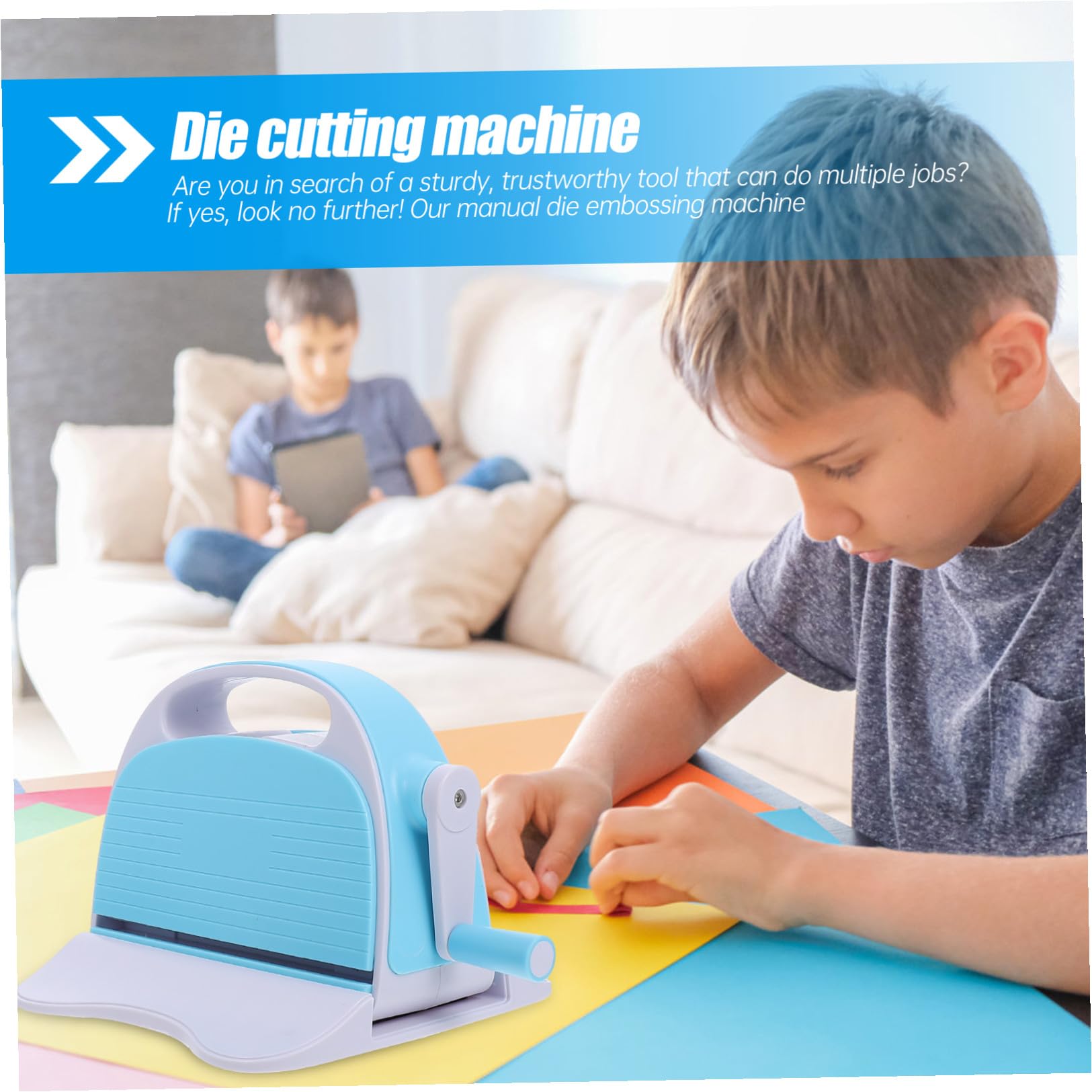 Machine de Découpe pour Scrapbooking Manuelle, Lot de 1 Set de Set