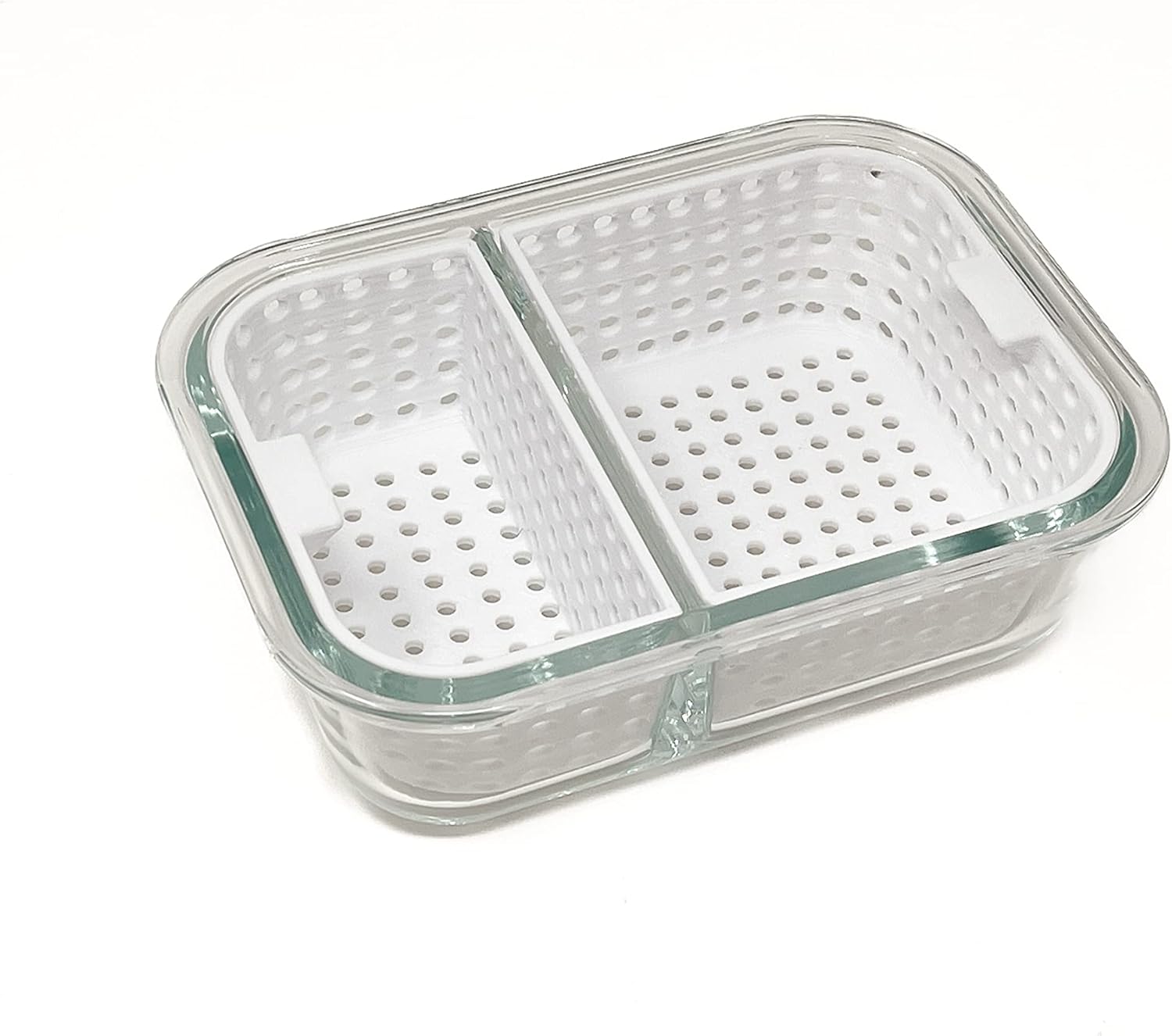 Dual Dunk Iso Soak Cleaning Station (Large, Green)