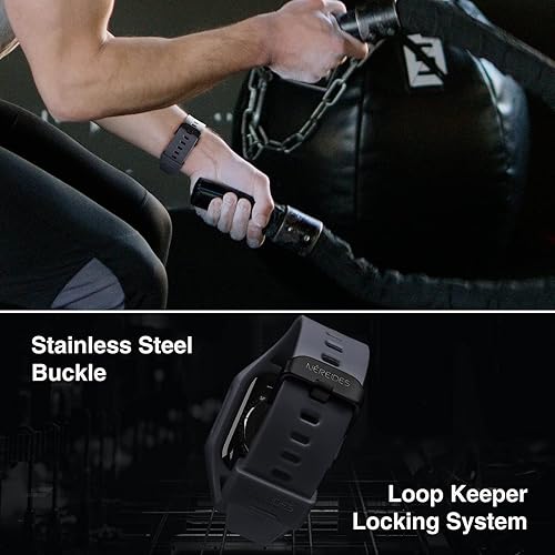 Vista 17 de Nereides Compatible con Apple Watch Band de 1.772 pulgadas, 1.732 pulgadas, para iWatch Band Series 9/8/7/6/5/4/SE/SE2, carcasa resistente con Verde